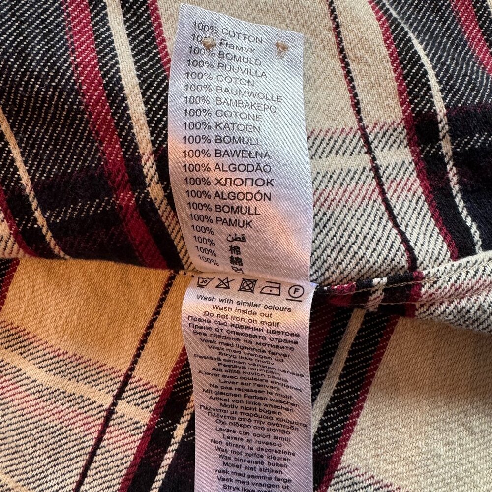 Ben Sherman Men's Flannel -- 100% Cotton Size Large - Picture 4 of 4